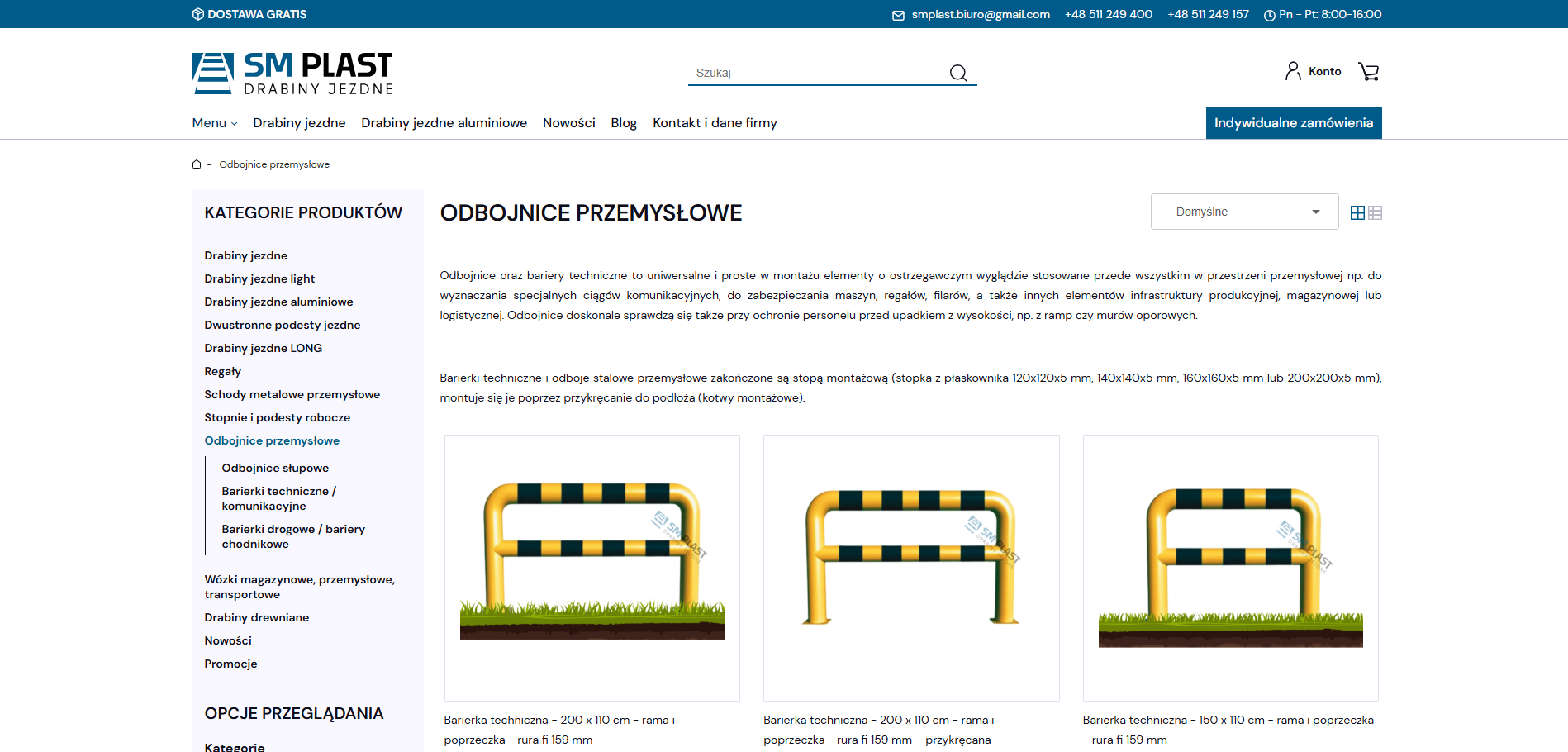 Odbojnice przemysłowe a automatyzacja zakładów - jak chronić infrastrukturę w erze robotyzacji